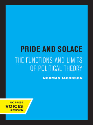 cover image of Pride and Solace
